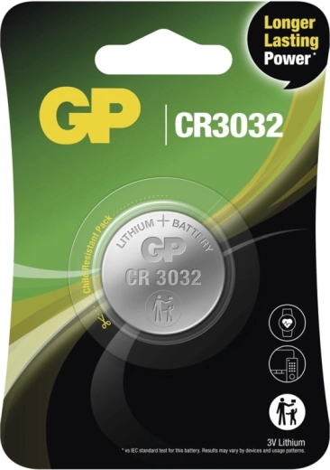 Batteria al litio a bottone GP CR3032 3 V