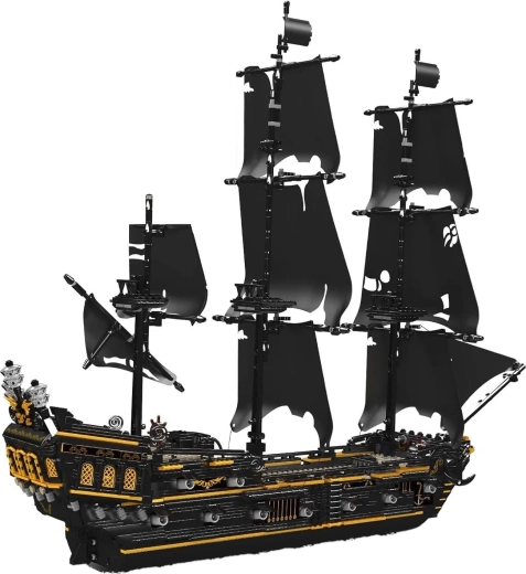 Mould King Set di costruzione nave pirata Perla Nera 3180 pezzi