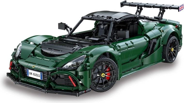 Set di costruzione CaDA Lotus Exige Cup 430 in scala 1:8 verde