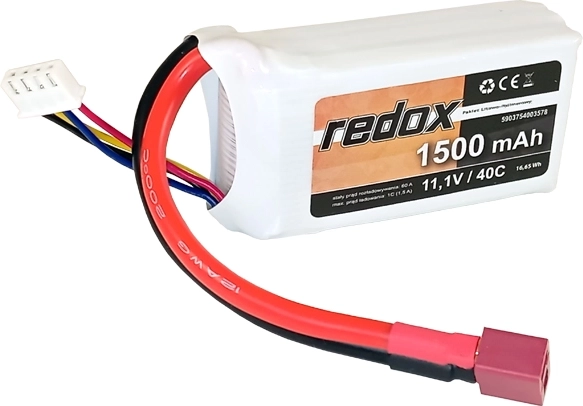 Batteria LiPo Redox 1500 mAh 11,1 V 40C