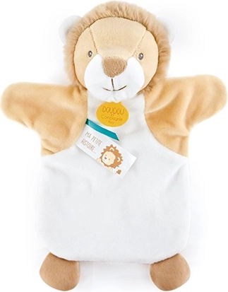Burattino in peluche leoncino 25 cm