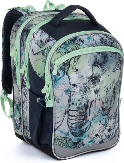 Zaino scolastico Topgal COCO con elefante