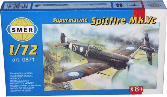 Modello dell'aereo Supermarine Spitfire MK.VC