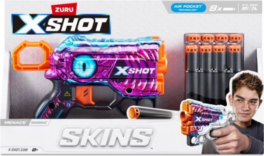 X-Shot Skins Menace blaster in schiuma di ZURU