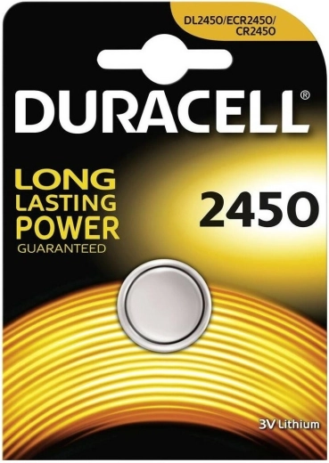 Batteria a bottone al litio 3V DURACELL 2450