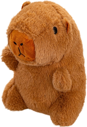 Capibara di peluche seduta 17 cm
