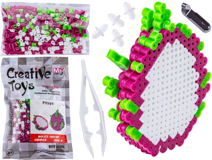 Perline da stirare 3D – pitaya (frutto del drago)