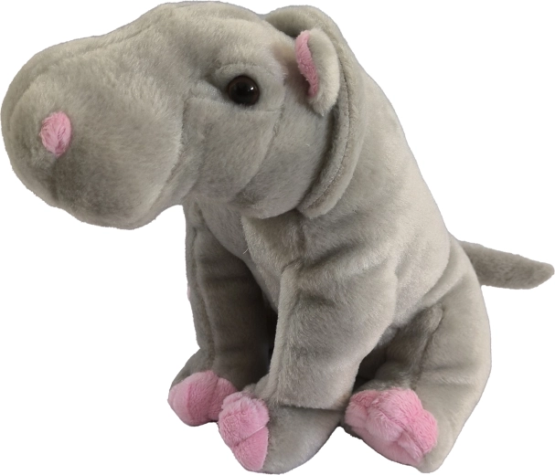 Ippopotamo di peluche 28 cm