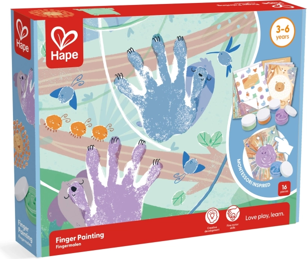 Set per pittura con le dita per bambini