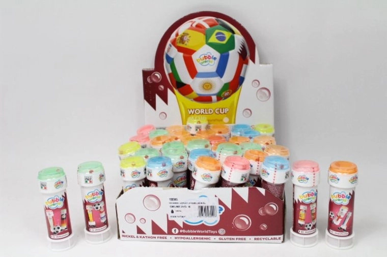 Bollicine World Cup 60 ml (motivi sportivi)