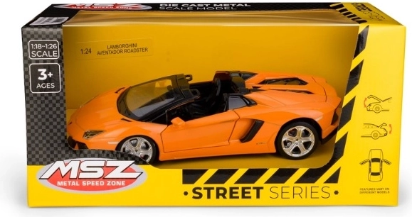 Modello Lamborghini Aventador Roadster in scala 1:24