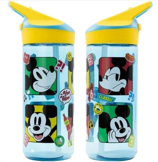 Bottiglia d’acqua in plastica Mickey Premium 620 ml