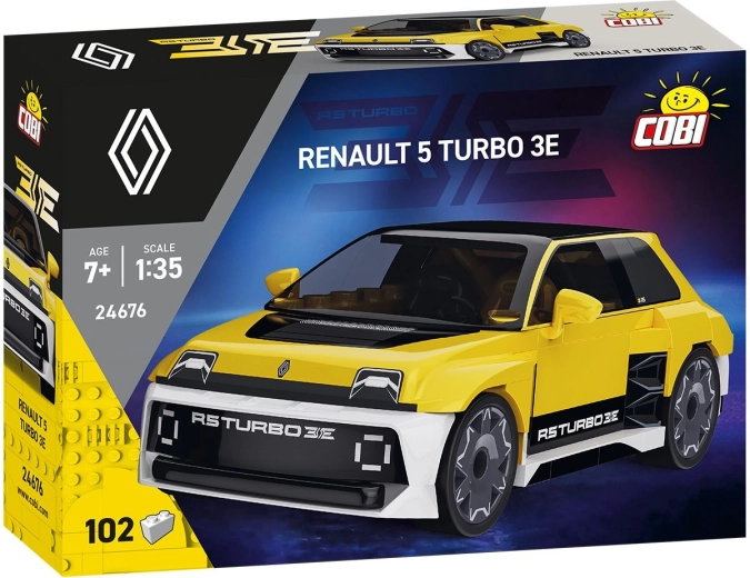 Cobi Renault 5 Turbo 3E set da costruzione 1:35 (102 pezzi)
