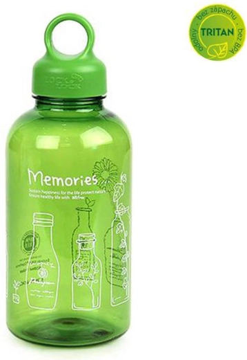 Borraccia in Tritan Bisfree Loop 530 ml verde