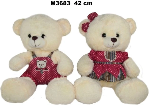 Orsetto di peluche Miś con vestitini 42 cm
