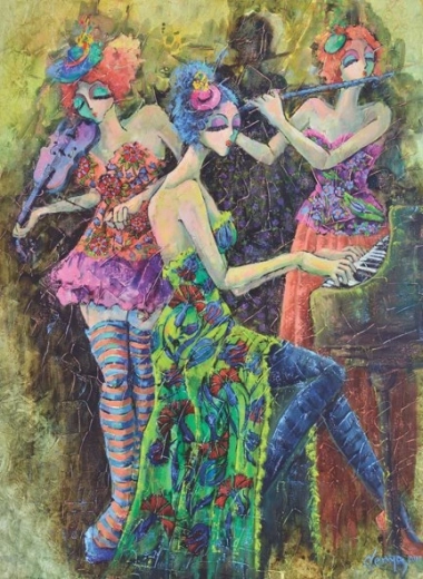 ANATOLIAN Puzzle Trio di colori 1000 pezzi