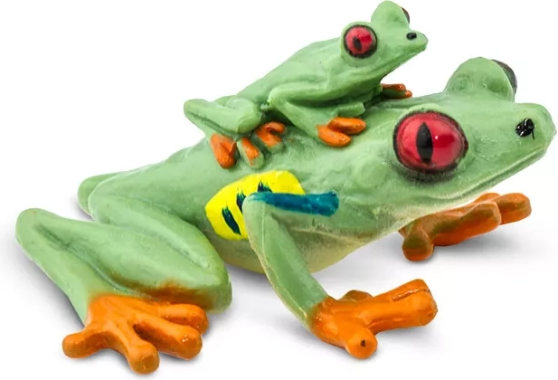 Safari Ltd. figurina di rana arboricola dagli occhi rossi - 1 pezzo