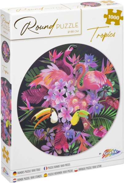 Puzzle rotondo Tropico 1000 pezzi