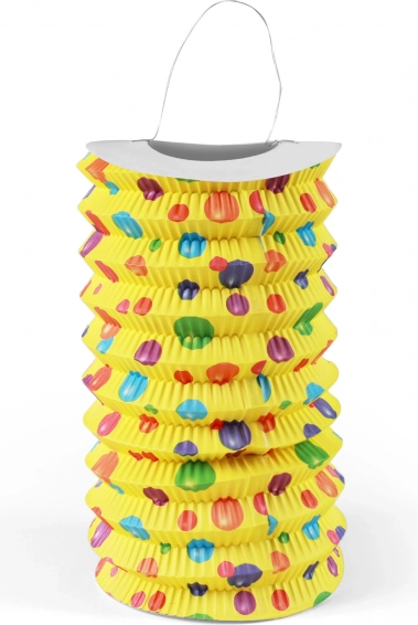 Lanterna di carta con motivo di palloncini 15 cm