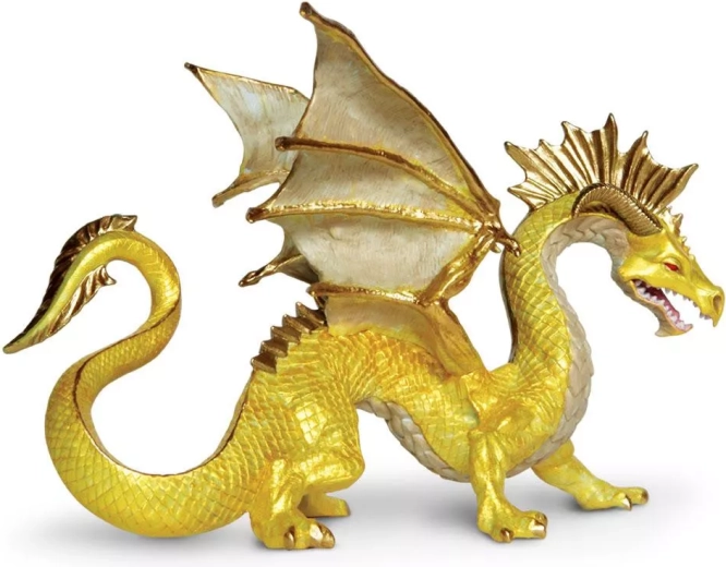 Safari Ltd. statuetta drago dorato