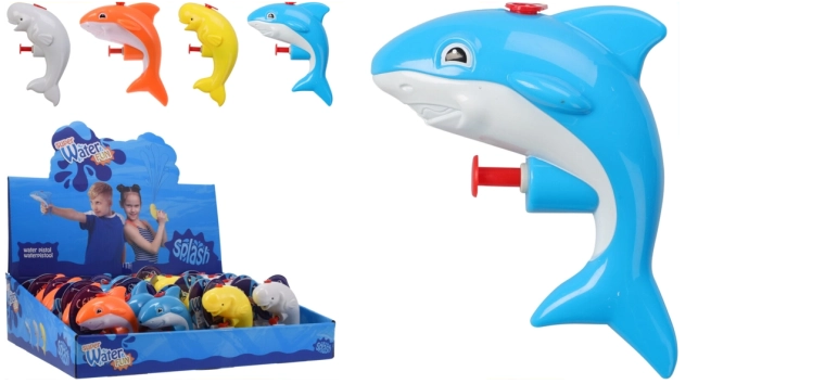 Pistola ad acqua con temi di animali marini 12 × 6 × 4 cm