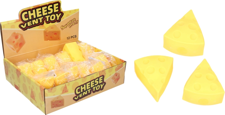 Formaggio antistress squishy 8 × 7,5 cm - 1 pezzo