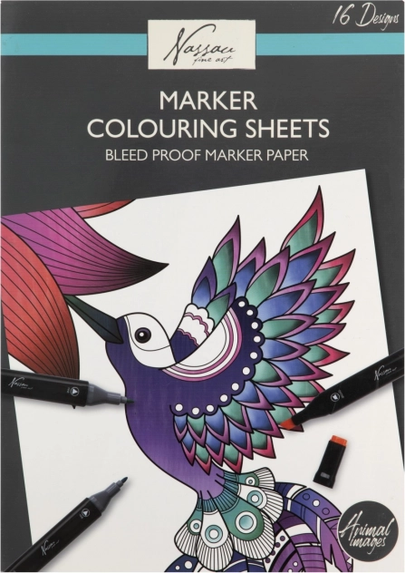 Libri da colorare professionali motivi animali