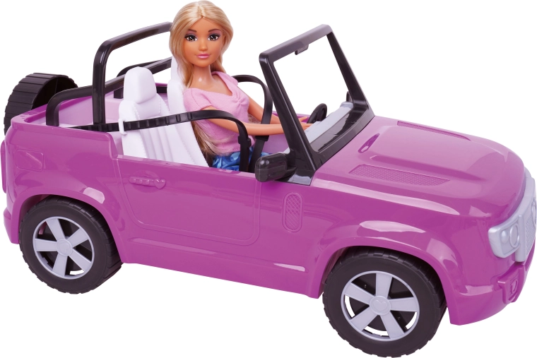 Bambola con automobile da 30 cm