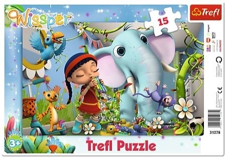 Puzzle TREFL WISSPER: melodia dell'amicizia 15 pezzi