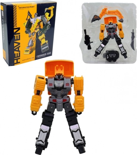 Trasformazione Robot Escavatore