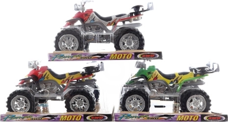 Quad a retrocarica – giocattolo in plastica per bambini