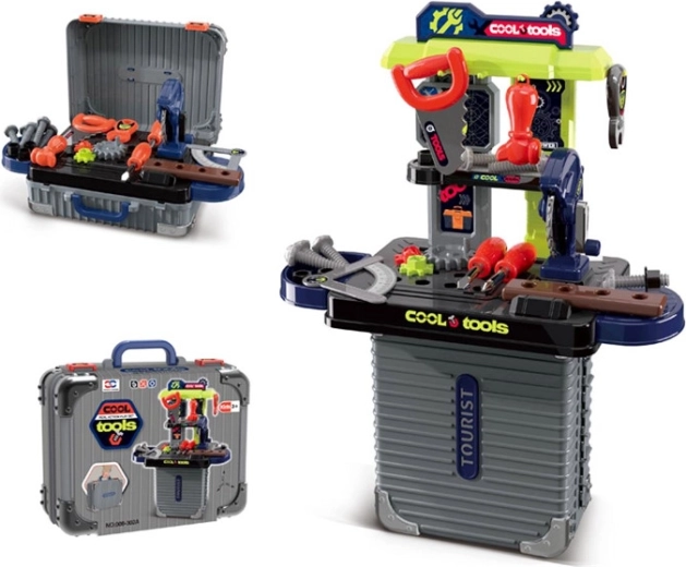 Set di attrezzi per bambini in valigetta