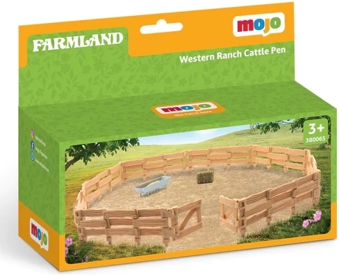 Mojo ranch western – recinto per il bestiame, set di gioco