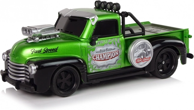 Auto telecomandata pick-up verde scala 1:18