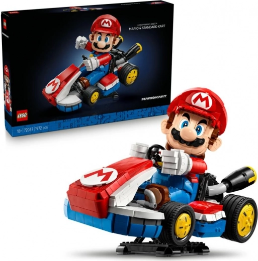 set da costruzione nintendo super mario – mario nel kart standard