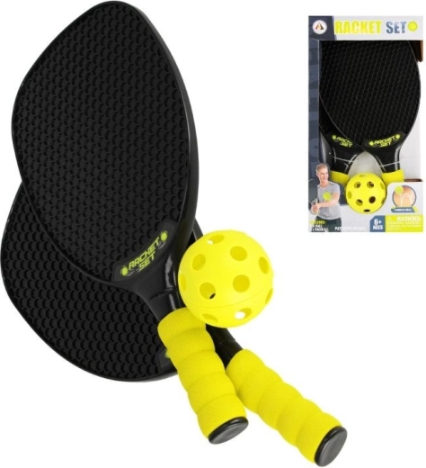 Racchette da spiaggia con pallina – set da 2 pz