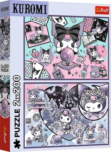 Puzzle KUROMI birichinate 2×200 pezzi