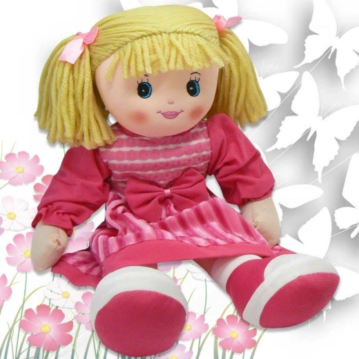 Grande bambola di stoffa