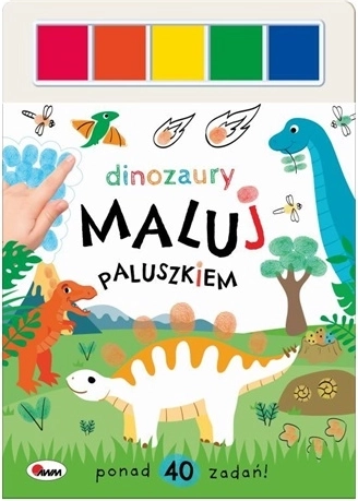Dipingi con le dita: Dinosauri