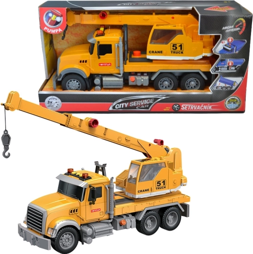 Autogru City Service Car in scala 1:12