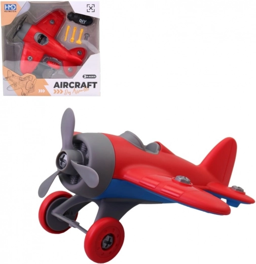 Kit di costruzione aereo per bambini dai 3 anni