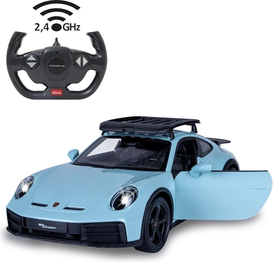 Auto RC Porsche 911 Dakar 1:14 verde