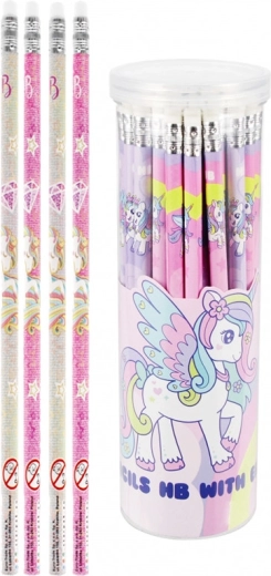 Matita con gomma Unicorno - 1 pezzo