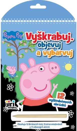 Gratta, scopri, colora – Peppa Pig