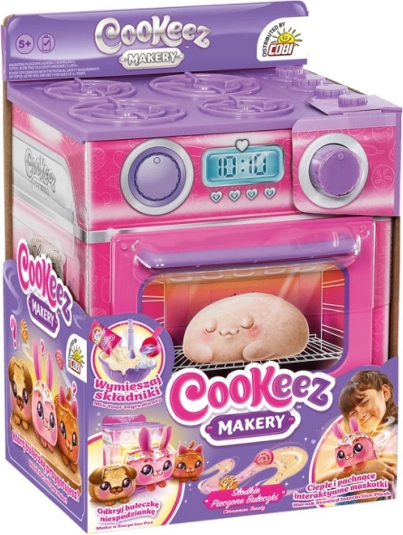 Cookeez Makery set da forno con forno (cannella/rosa) - 1 pezzo
