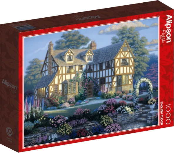 Puzzle Alipson Casa Tudor inglese 1000 pezzi