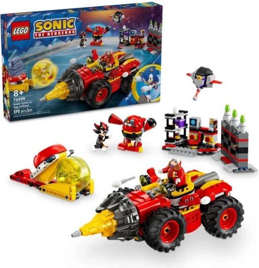 Lego Sonic: Super Sonic vs. Egg Drillster set di costruzione