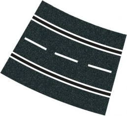 Curva 4/15° per piste Carrera Evolution, Digital 132 e Digital 124