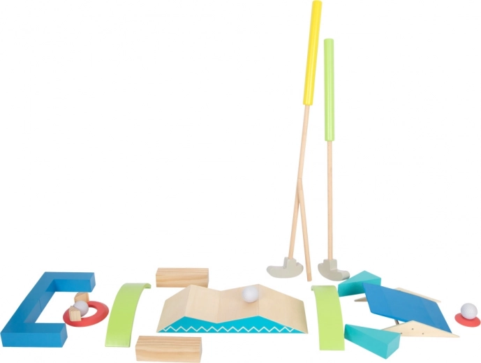 set minigolf per bambini small foot Active in legno FSC