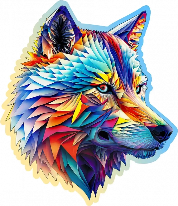 Puzzle in legno Lupo Nobile 250 pezzi WOODEN CITY